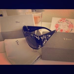 Christian Dior Ondine Swarovski Crystal sunglasses